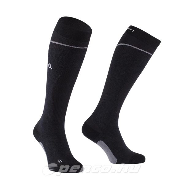 Zeropoint Alpine Socks kompressziós sízokni Fekete-szürke