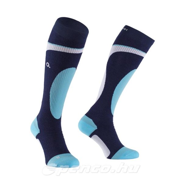 Zeropoint Alpine Socks kompressziós sízokni Kék-fekete-fehér
